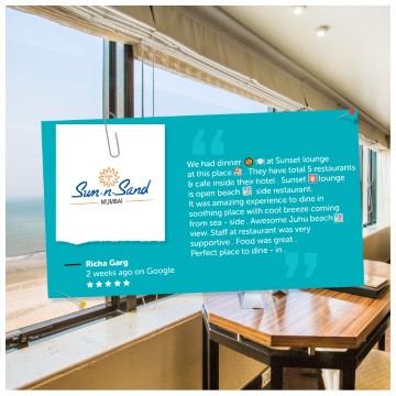 Luxurious Hotel in Juhu - Seafront Hotel near Mumbai Airport | Sun N 
Sand