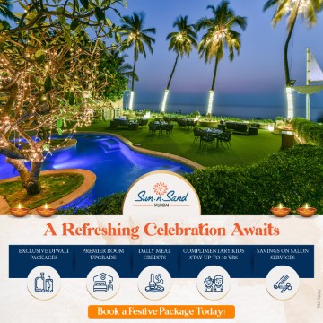 Luxurious Hotel in Juhu - Seafront Hotel near Mumbai Airport | Sun N 
Sand