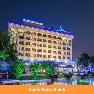 5 Star Hotels in Shirdi near Temple | Sun N Sand